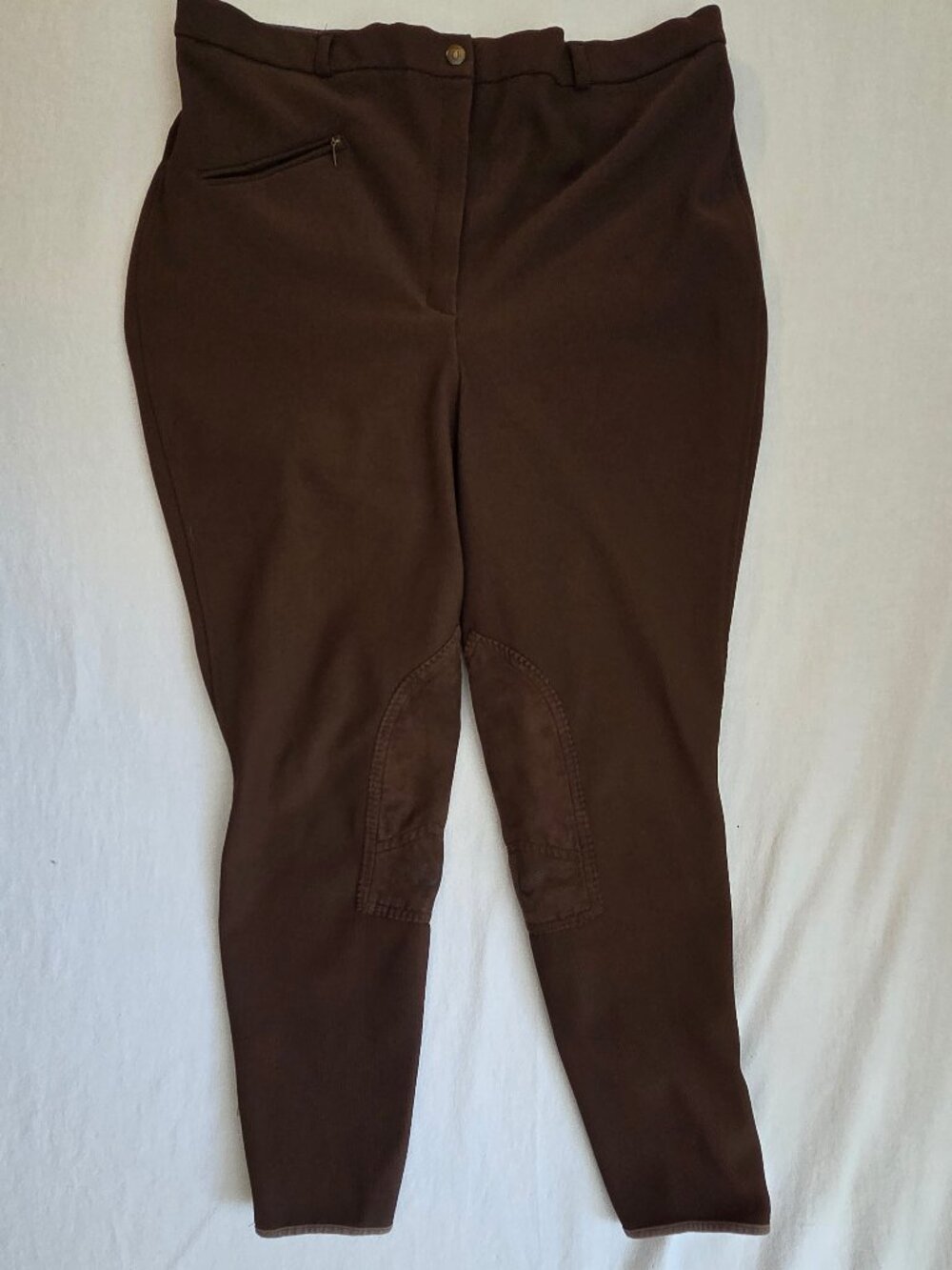 Dark Brown Equestrian Tuff Rider Pants
